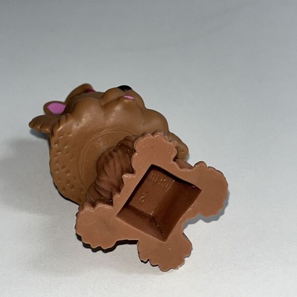 Littlest Pet Shop Brown Dog Figure Non Bobble Head - Picture 4 of 5